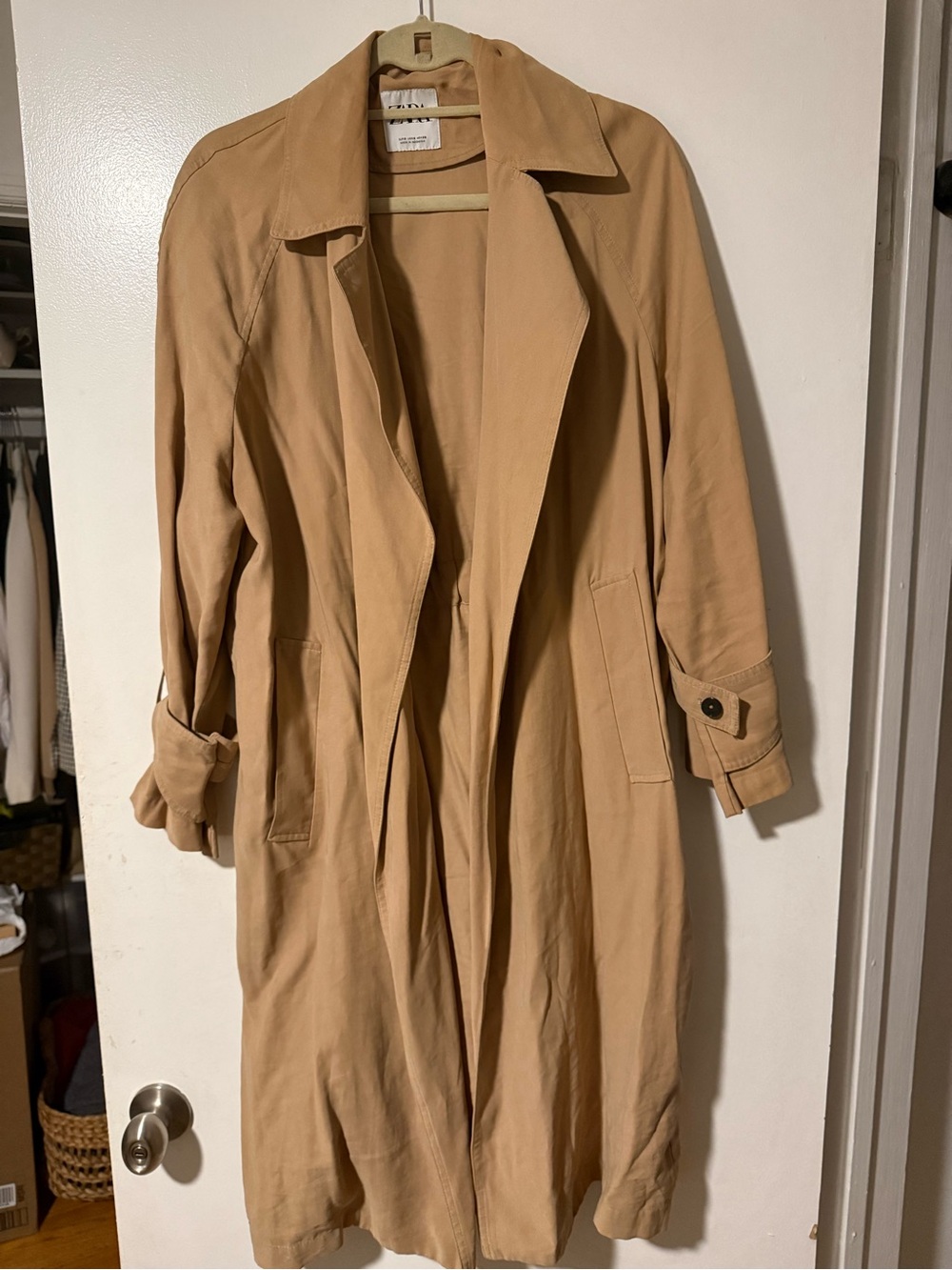 Zara Camel Trench Coat